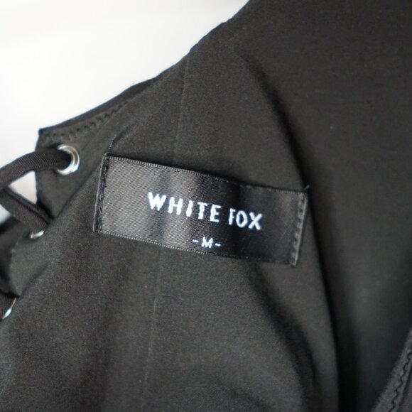 White Fox Forever Feels Bustier Black - Size M - Picture 11 of 13